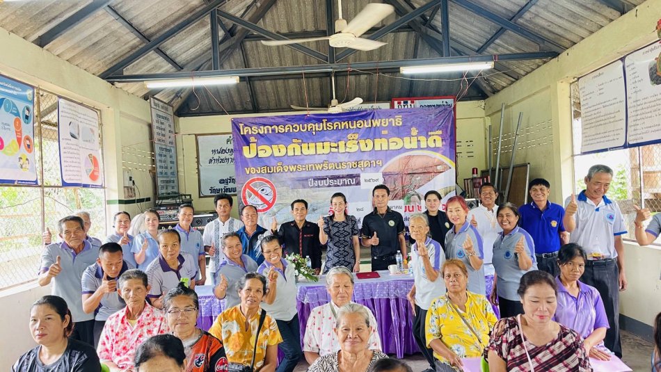 วันที่ 28 สิงหาคม 2569  เวลา 09.00 น.  นางสาวจันทร์ทิพย์ ก้องเวหา  นายกเทศมนตรีตำบลท่าศิลา  ได้รับเกียรติให้เป็นประธานในพิธีเปิด "โครงการควบคุมหนอนพยาธิ  ป้องกันมะเร็งท่อน้ำดี" ณ ศาลาประชาคมบ้านหนองลุมพุก หมู่ 7